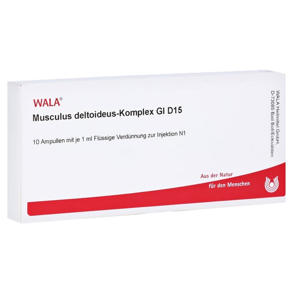 Musculus Deltoideus Komplex GL D 15 Ampu 10X1 ml
