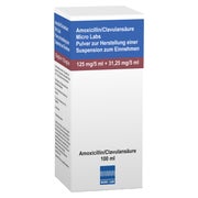 AMOXICILLIN/Clavulansäure Micro La.125/31,25mg/5ml 100 ml