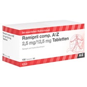 RAMIPRIL comp. AbZ 2,5 mg/12,5 mg Tabletten 100 St