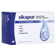 Produktabbildung: sikapur® Kieselsäure Softgel-Kapseln 90 St