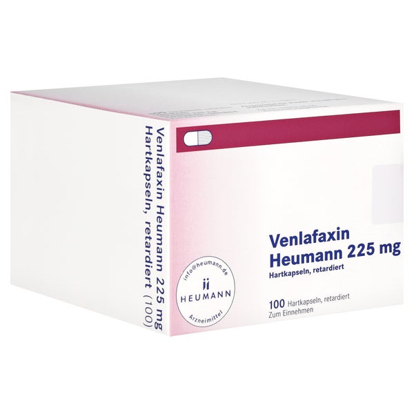 VENLAFAXIN Heumann 225 mg Hartkapseln retardiert 100 St