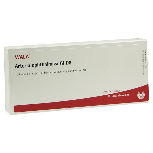 Arteria Ophthalmica GI D 8 Ampullen 10X1 ml
