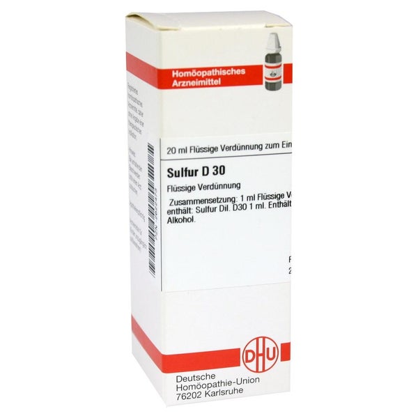 Sulfur D 30 Dilution 20 ml
