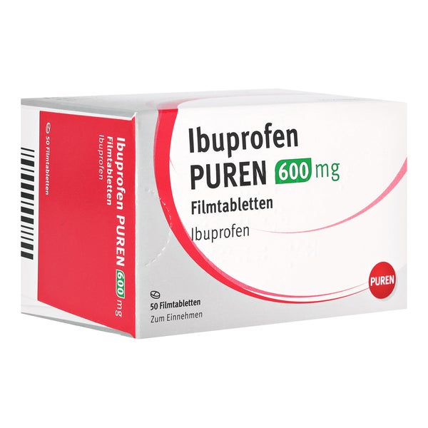 Ibuprofen Puren 600 mg Filmtabletten 50 St