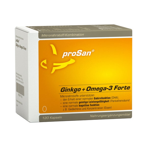 prosan Ginkgo + Omega-3 Forte 120 St
