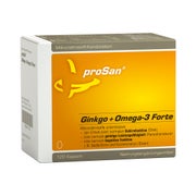 Produktabbildung: prosan Ginkgo + Omega-3 Forte 120 St