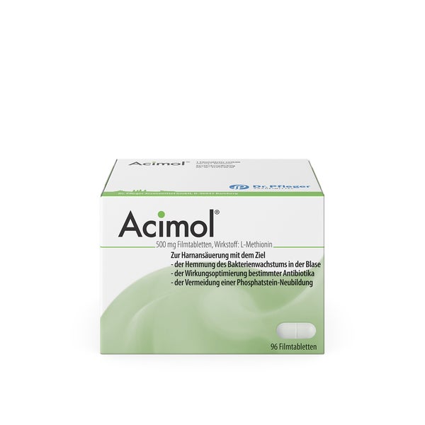 Acimol 500 mg Filmtabletten - ohne pH-Teststreifen 96 St