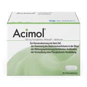 Produktabbildung: Acimol 500 mg Filmtabletten - ohne pH-Teststreifen 96 St