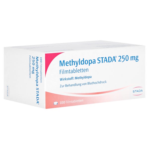 Methyldopa Stada 250 mg Filmtabletten 100 St