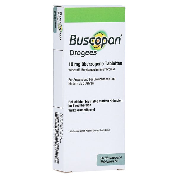 Buscopan Dragees - Reimport 20 St