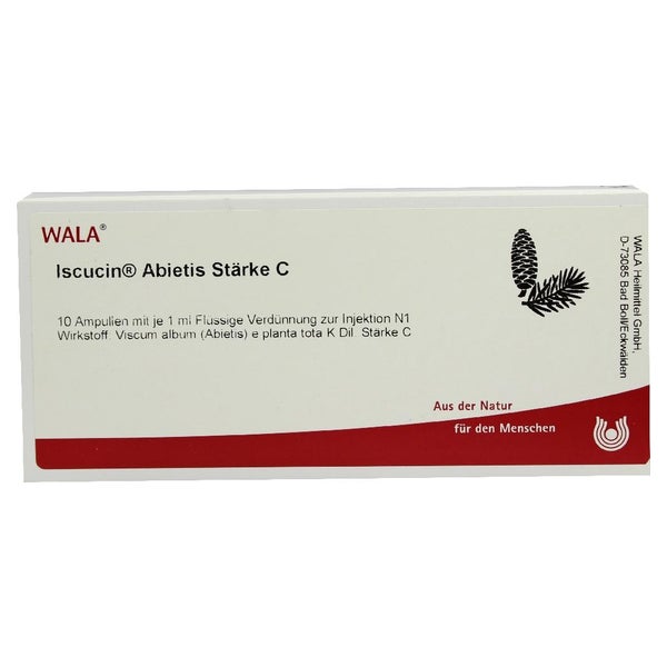 Iscucin Abietis Stärke C Ampullen 10X1 ml