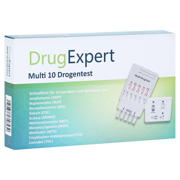Drugexpert 10 Drogentest:10 Parameter 1 St