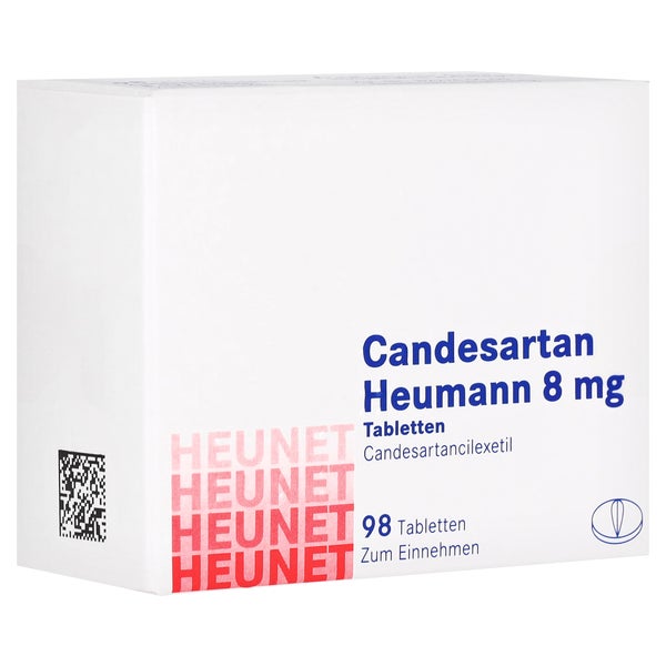 CANDESARTAN Heumann 8 mg Tabletten Heunet 98 St
