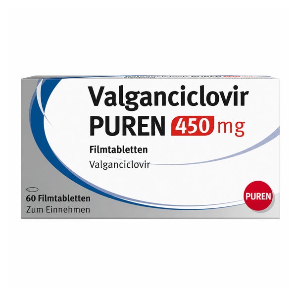 VALGANCICLOVIR PUREN 450 mg Filmtabletten 60 St