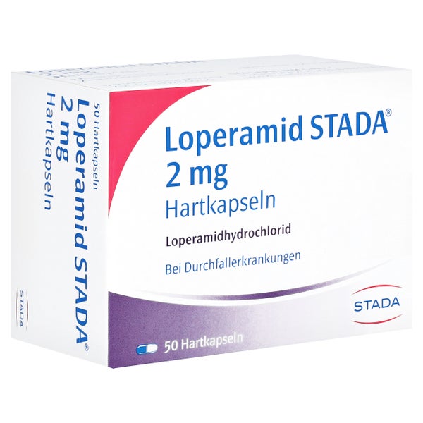 Loperamid Stada 2 mg Hartkapseln 50 St