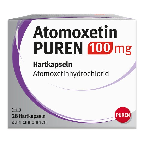Atomoxetin Puren 100 mg Hartkapseln 28 St