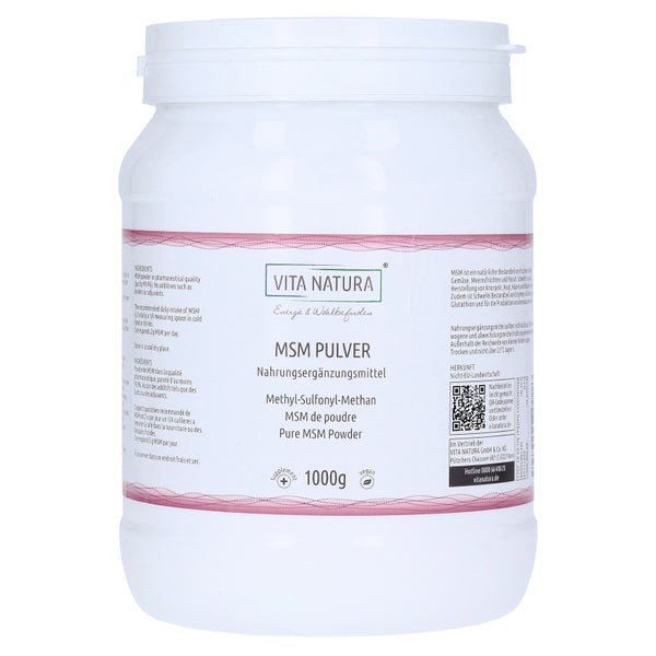 MSM Pulver Methylsulfonylmethan Pulver 1000 g
