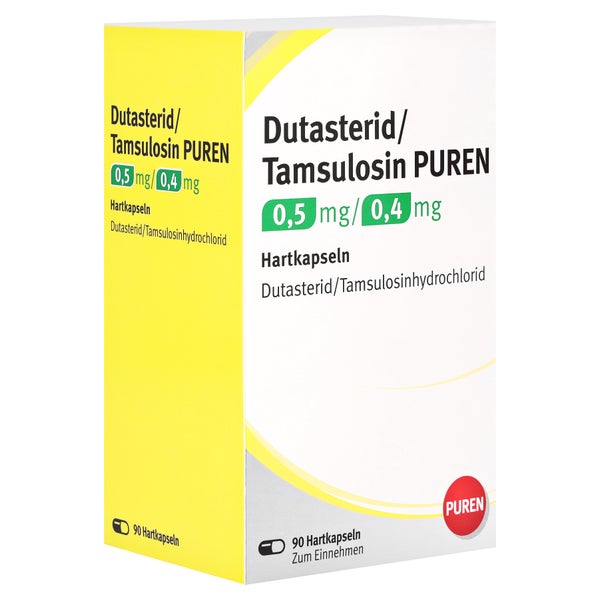 DUTASTERID/Tamsulosin PUREN 0,5 mg/0,4 mg 90 St