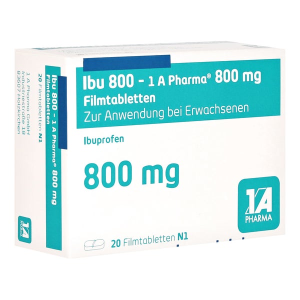 IBU 800-1a Pharma Filmtabletten 20 St