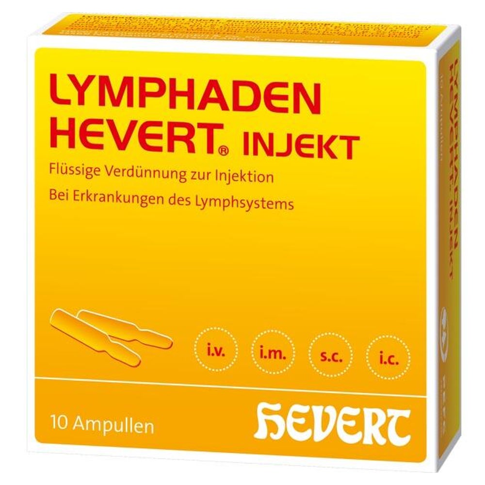 Lymphaden Hevert Injekt Ampullen 10X2 ml