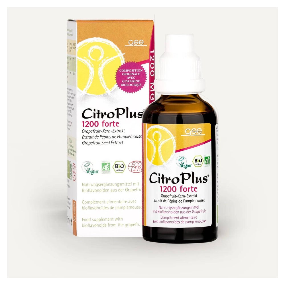 GSE CitroPlus® 1200 - Grapefruitkernextrakt (Bio) 50 ml
