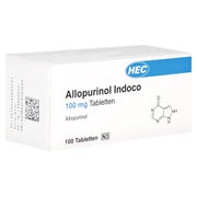 Allopurinol Indoco 100 mg Tabletten 100 St