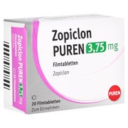 Zopiclon Puren 3,75 mg Filmtabletten 20 St