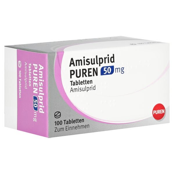 Amisulprid Puren 50 mg Tabletten 100 St