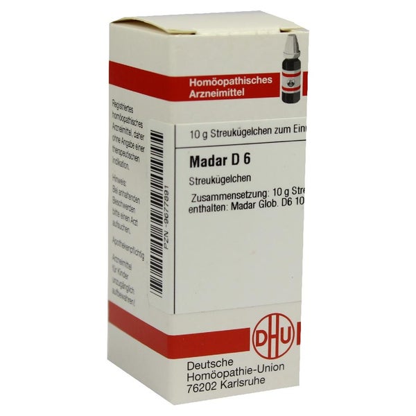 Madar D 6 Globuli 10 g