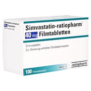 SIMVASTATIN-ratiopharm 40 mg Filmtabletten 100 St