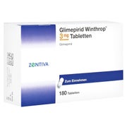 Glimepirid Winthrop 3 mg Tabletten 180 St