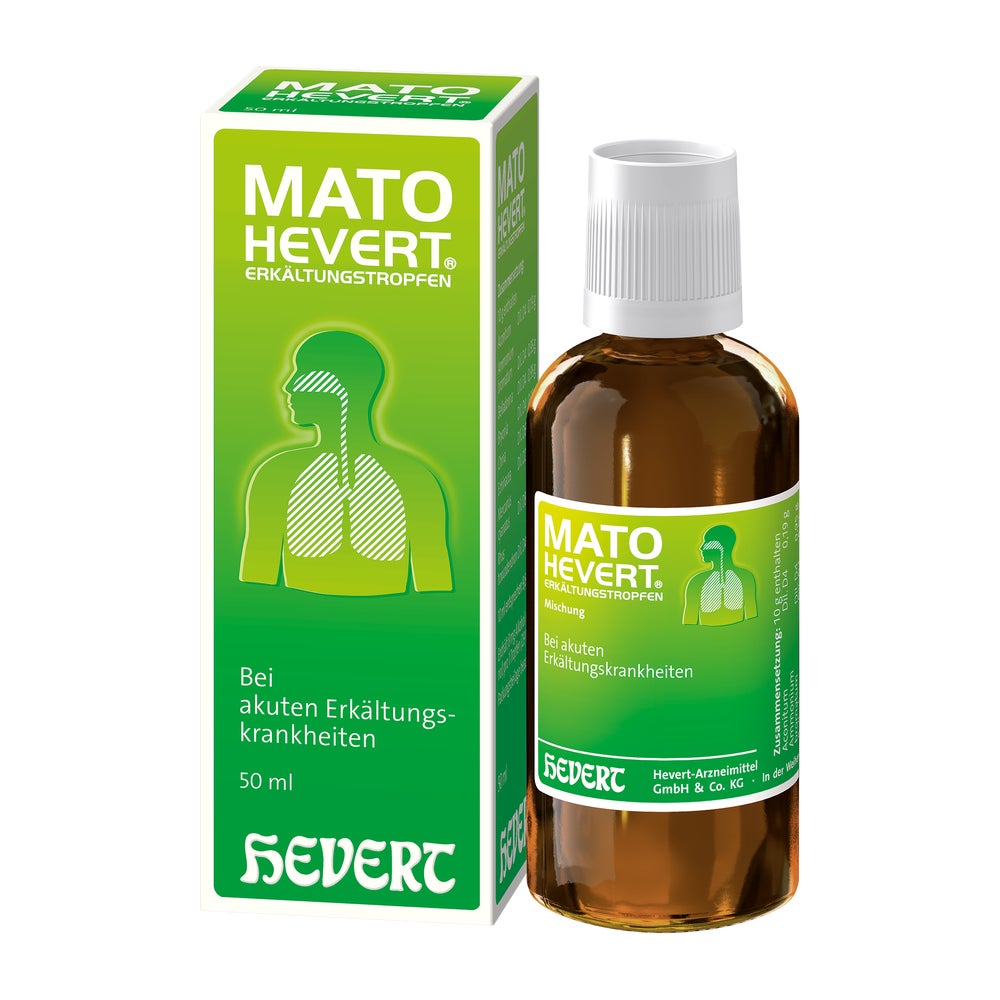 MATO Hevert Erkältungstropfen 50 ml