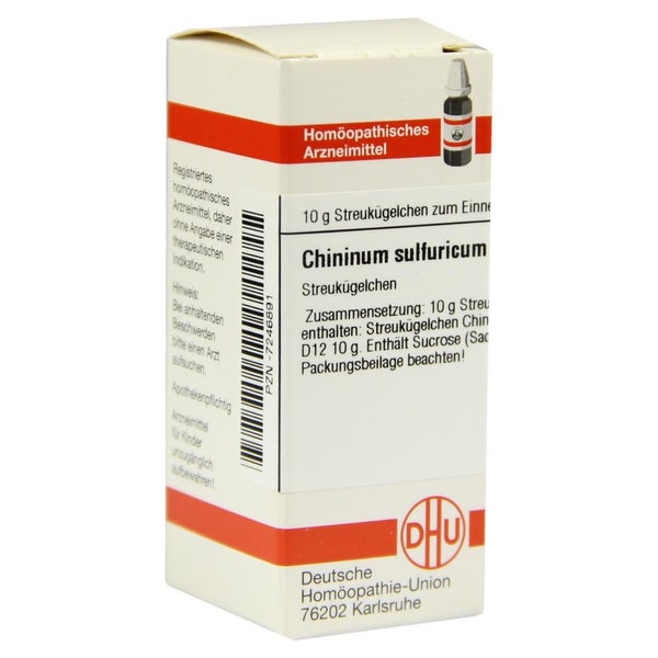 Chininum Sulfuricum D 12 Globuli 10 g