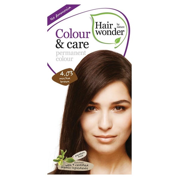 Hairwonder Colour & care mocha brown 4,0 100 ml