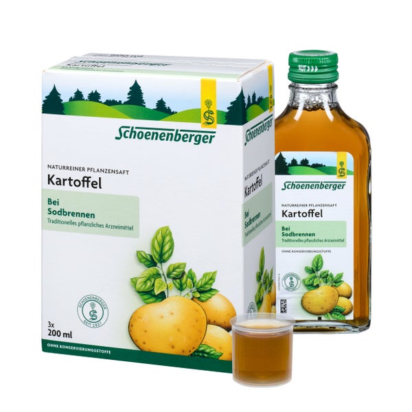 Schoenenberger naturreiner Pflanzensaft Kartoffel 3X200 ml