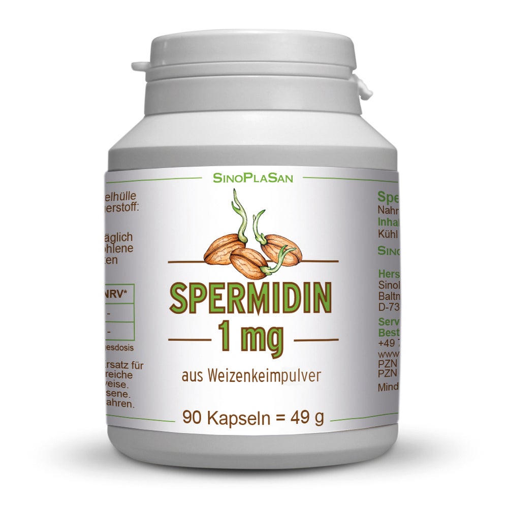 Spermidin 1 mg Kapseln 90 St