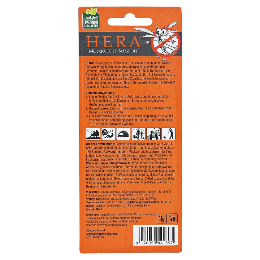 HERA Mückenschutz Band 1 St, 1 St online kaufen | DocMorris 