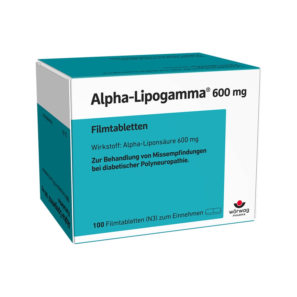 Alpha Lipogamma 600 mg 100 St