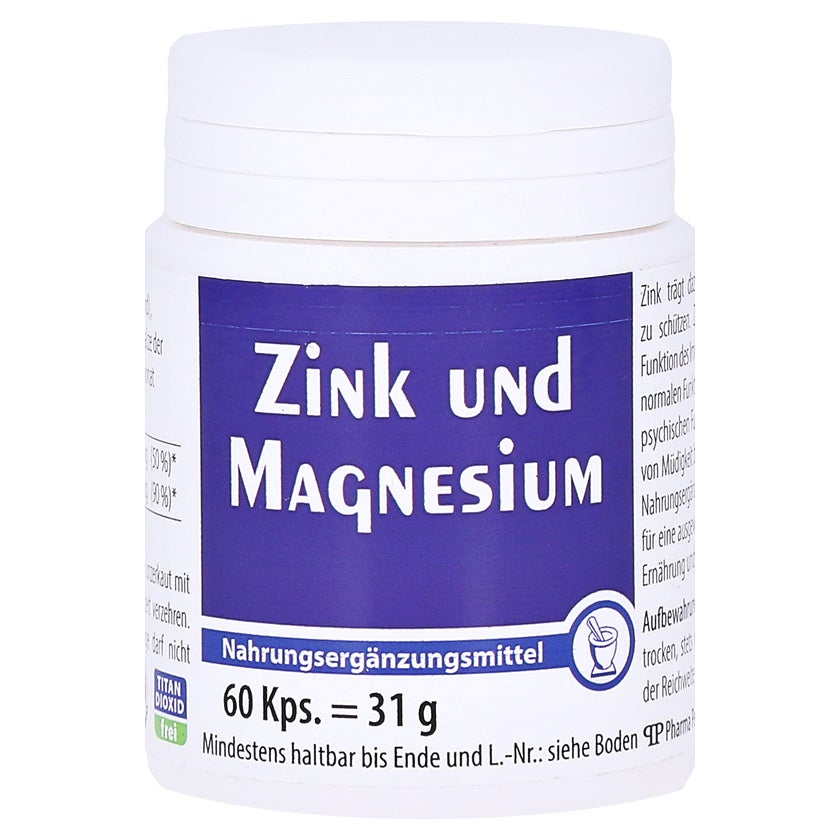 Zink und Magnesium Kapseln 60 St