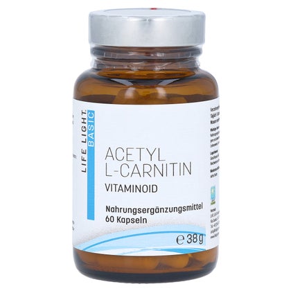 Acetyl-l-carnitin 500 mg Kapseln 60 St online kaufen