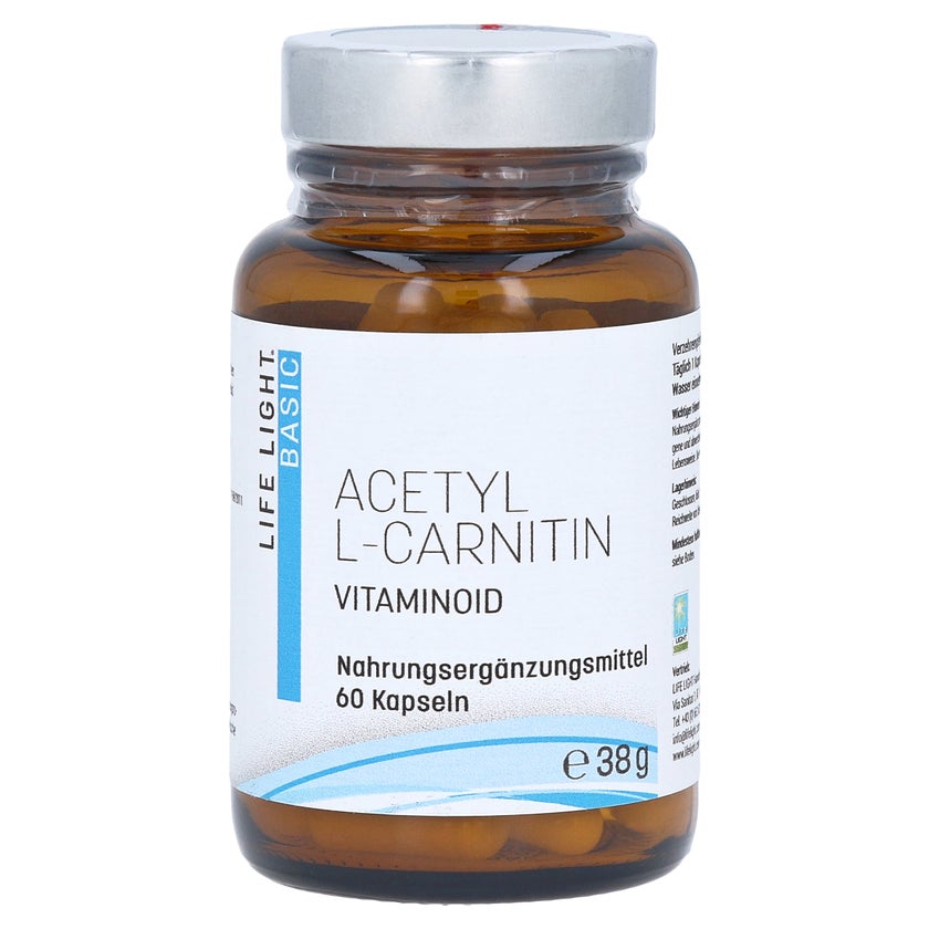 Acetyl-l-carnitin 500 mg Kapseln 60 St online kaufen