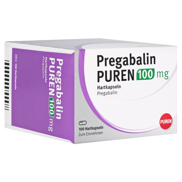 Pregabalin Puren 100 mg Hartkapseln 100 St
