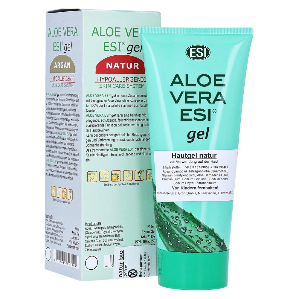 ALOE VERA GEL natur Bio 200 ml