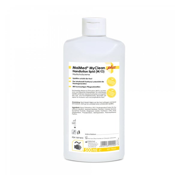 MaiMed® MyClean Handlotion lipid (W/O) - 500 ml 500 ml