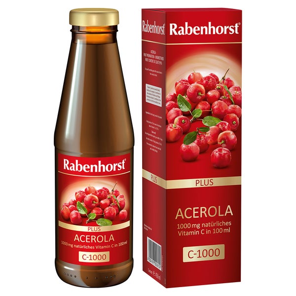 Rabenhorst Acerola plus C 1000 ungesüßt 450 ml