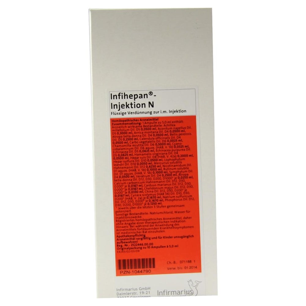 Infihepan Injektion N Ampullen 10 St