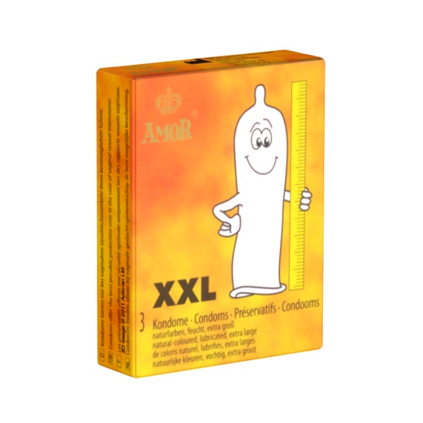 «XXL» größere Kondome für mehr Platz (3 Kondome) 3 St