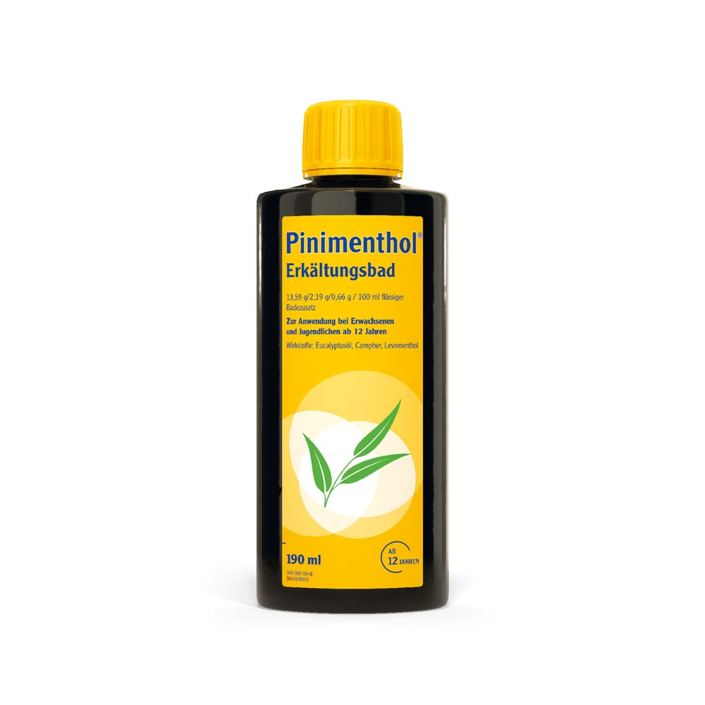 Pinimenthol Erkältungsbad ab 12 Jahre 190 ml