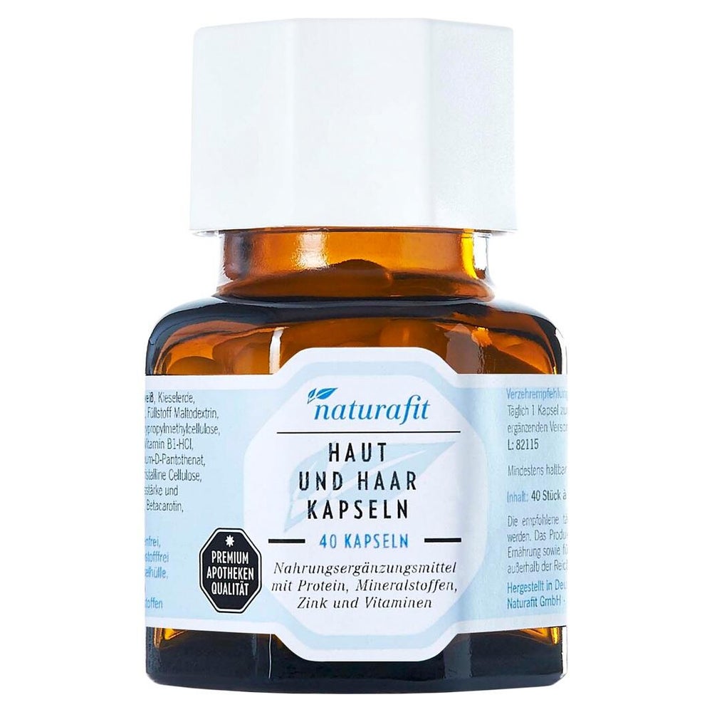 Naturafit Haut und Haarkapseln 40 St