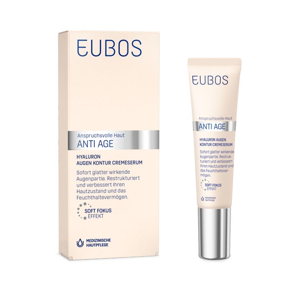 EUBOS Anti Age Hyaluron Augen Kontur Cremeserum 15 ml